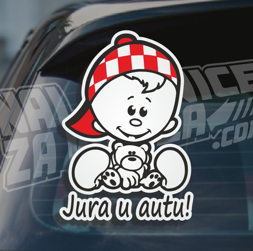 Naljepnica Beba U Autu Crodp