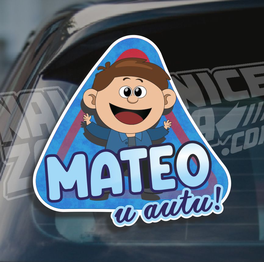 Naljepnica Beba U Autu D1Pt