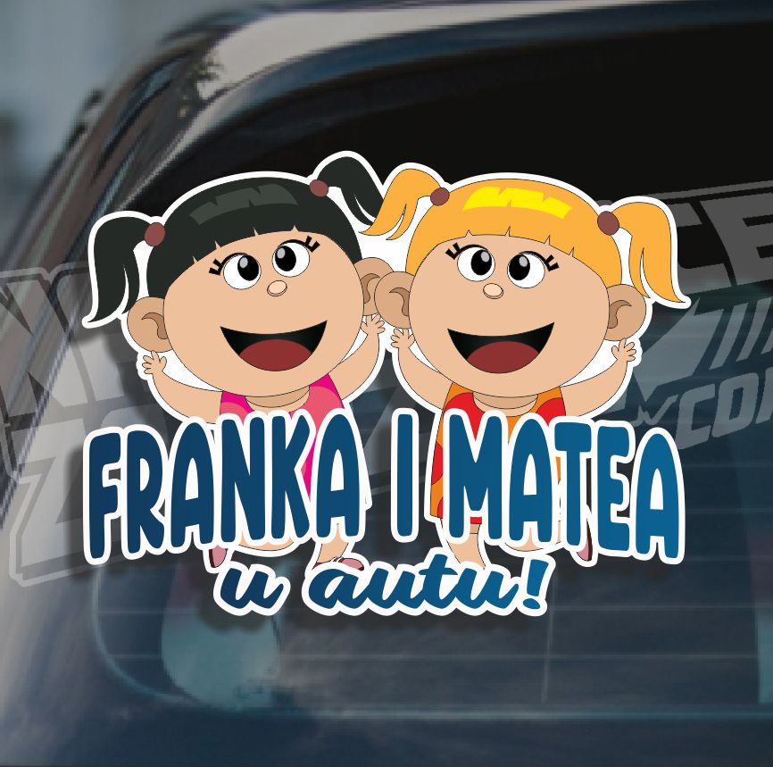 Naljepnica Beba U Autu S2Pt