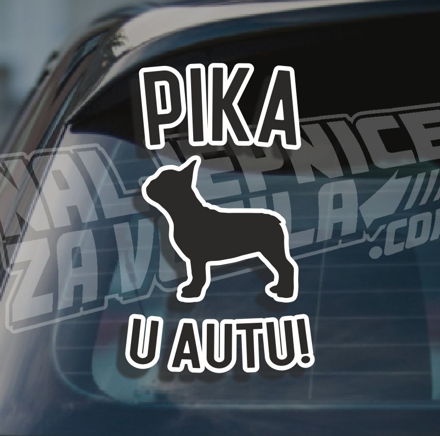 Naljepnica Ljubimac U Autu H80