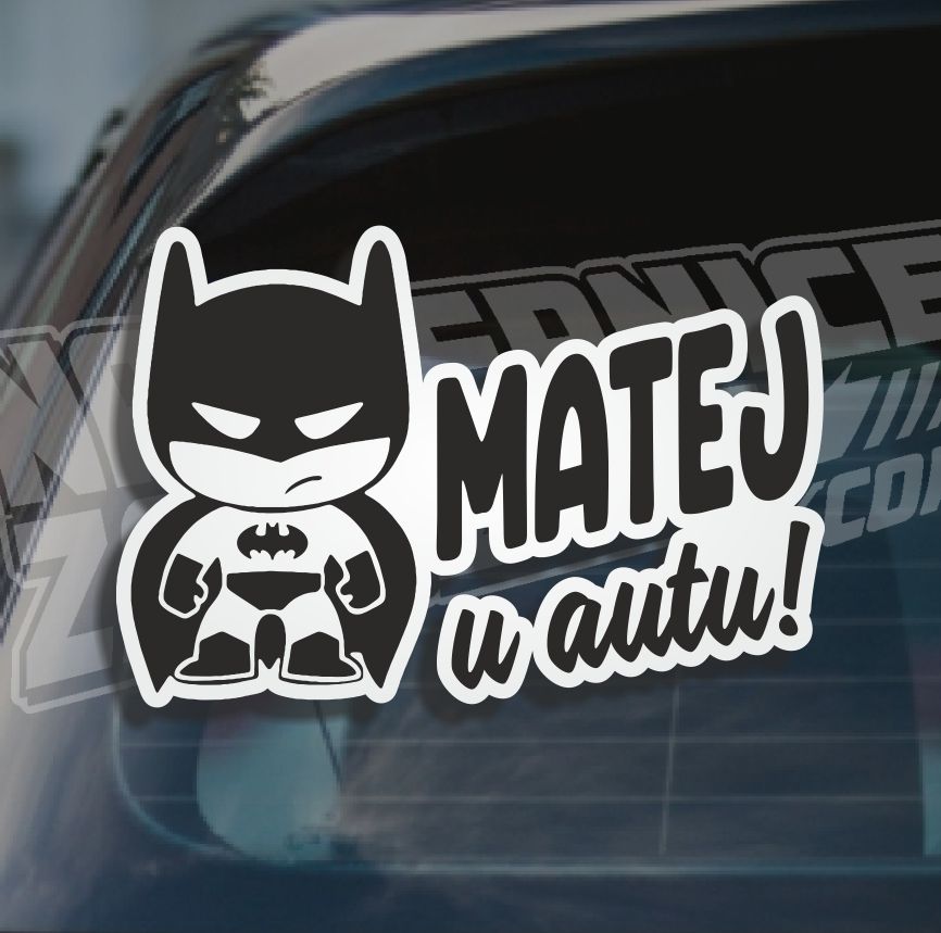 Naljepnica Beba U Autu Batp