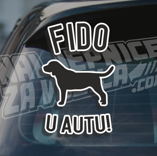 Naljepnica Ljubimac U Autu H71