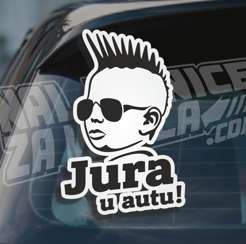 Naljepnica Beba U Autu Punkp