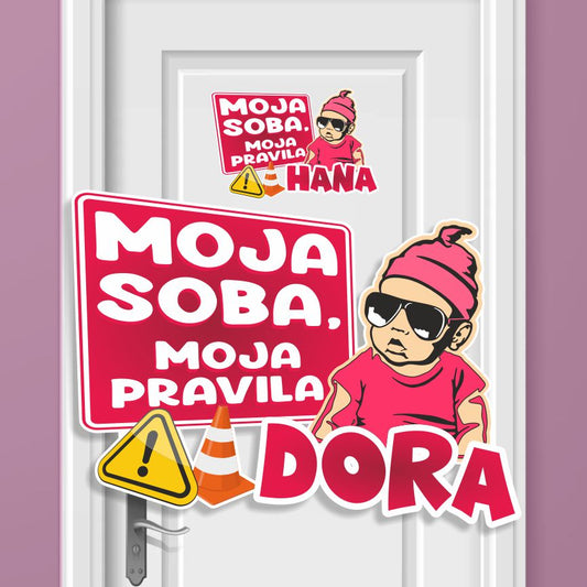 Naljepnica Moja Soba C