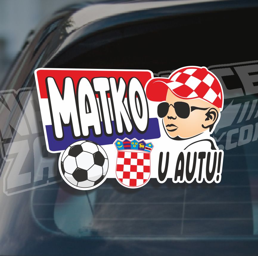 Naljepnica Beba U Autu Beba Pt Hr