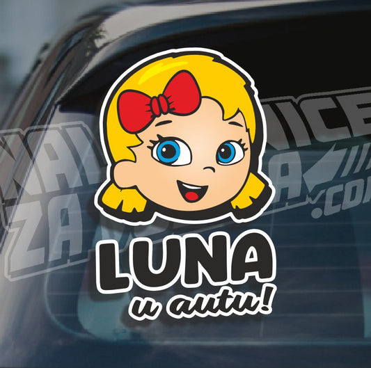 Naljepnica Beba U Autu C4P2