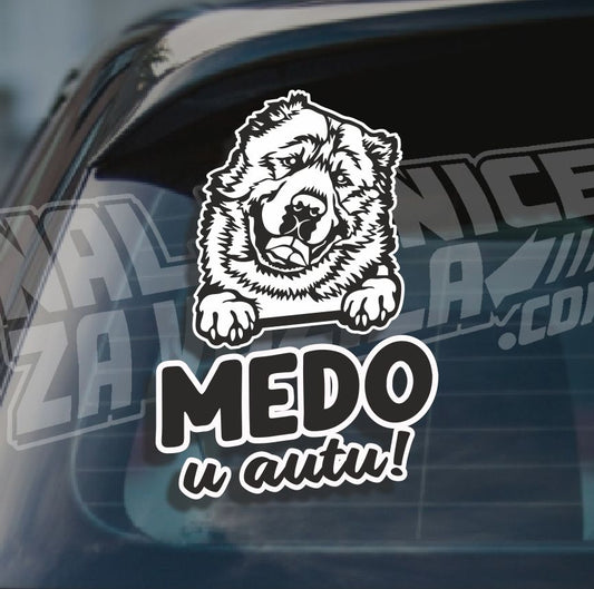 Naljepnica Ljubimac U Autu H7
