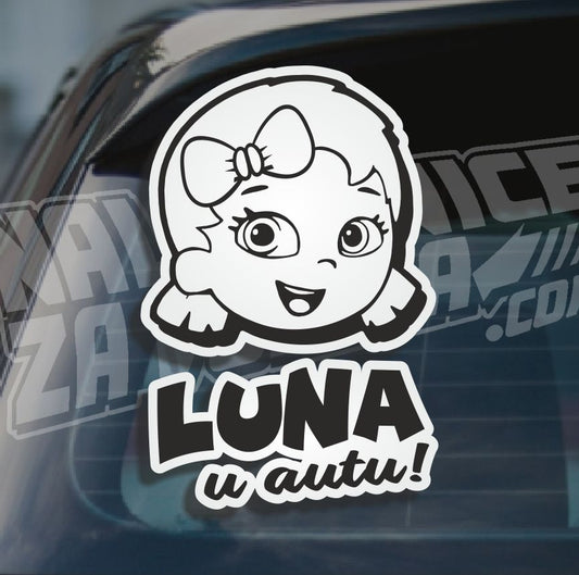 Naljepnica Beba U Autu C4P