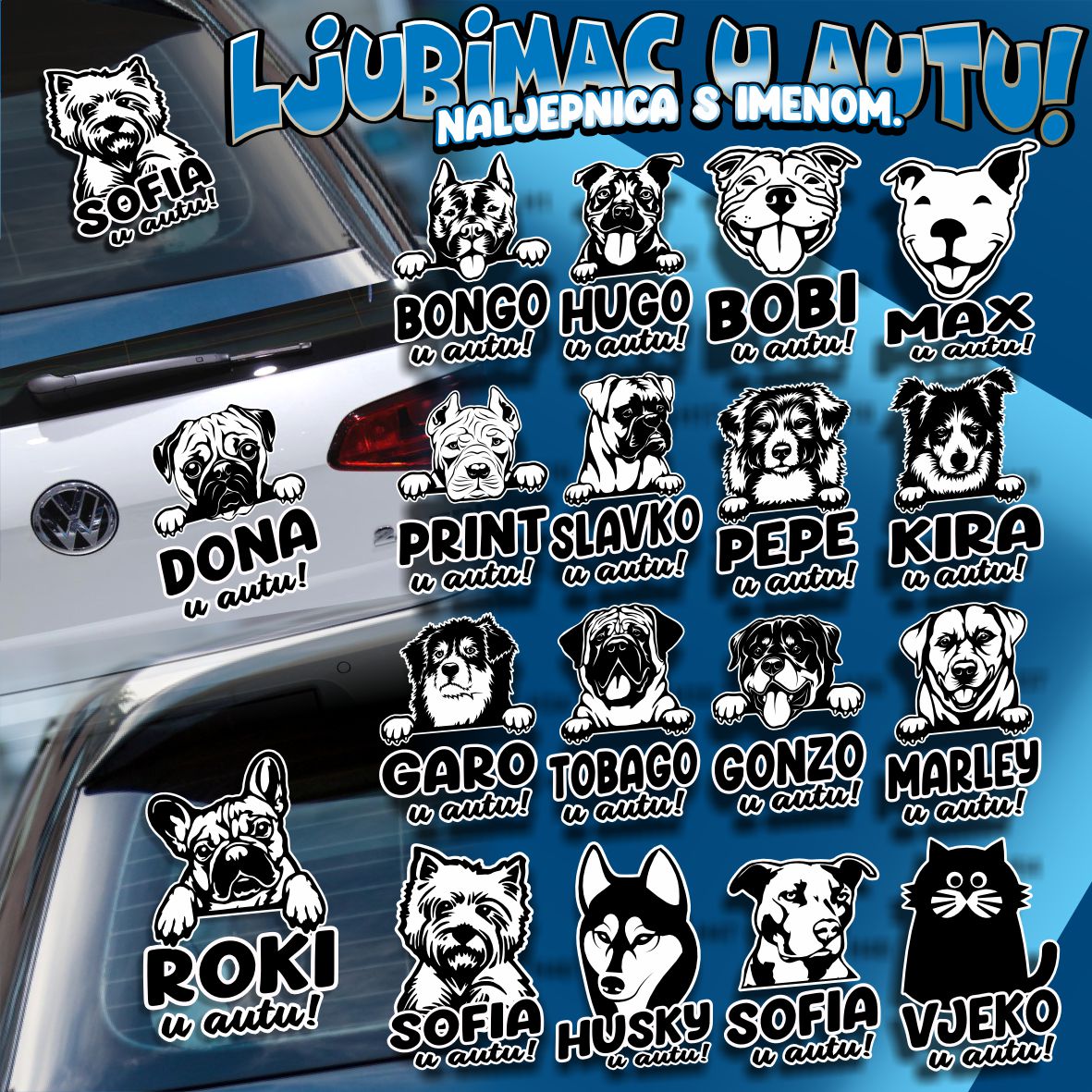 Naljepnica Pets6