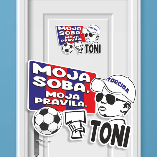 Naljepnica Moja Soba St