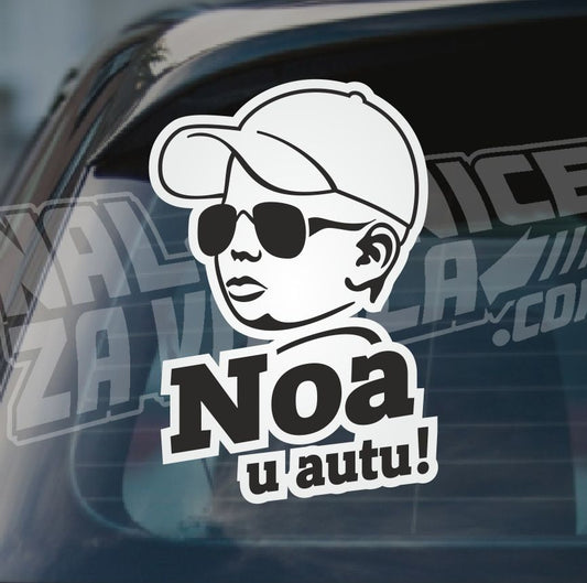 Naljepnica Beba U Autu D3P