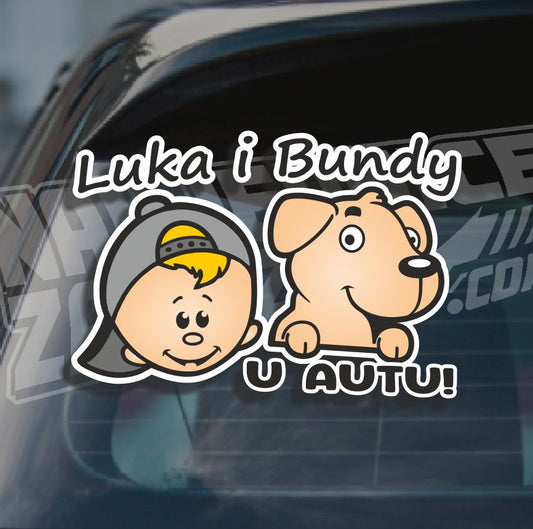 Naljepnica Beba U Autu F1P2