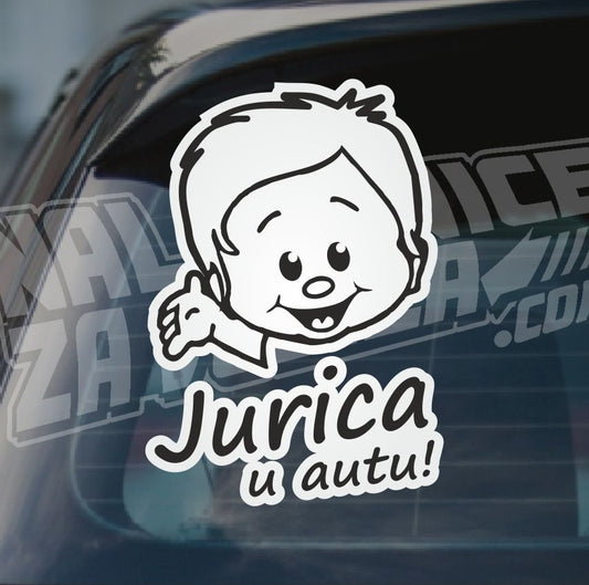 Naljepnica Beba U Autu D2P