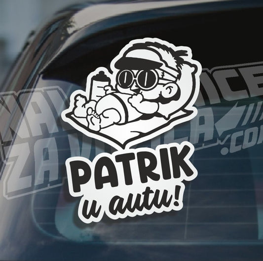Naljepnica Beba U Autu D7P