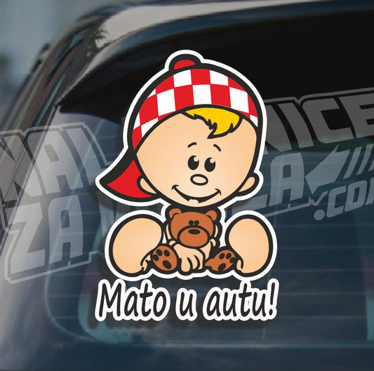 Naljepnica Beba U Autu D1Crop2