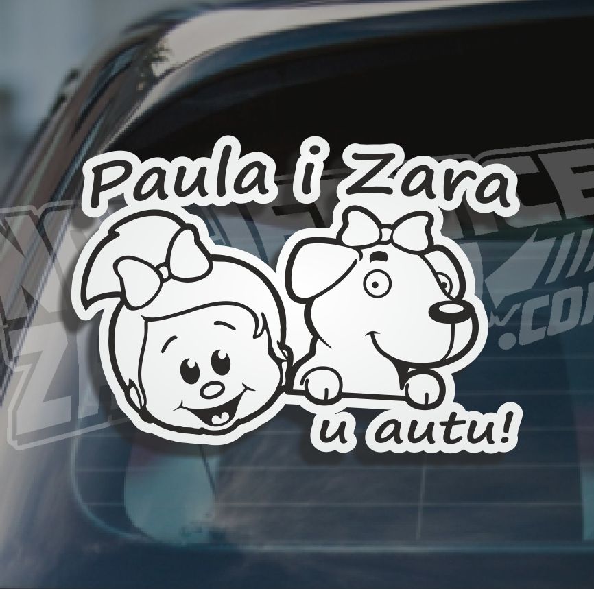 Naljepnica Beba U Autu F2P