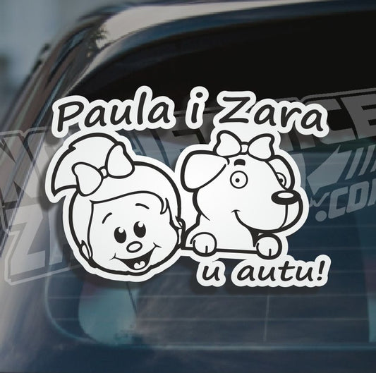 Naljepnica Beba U Autu F2P