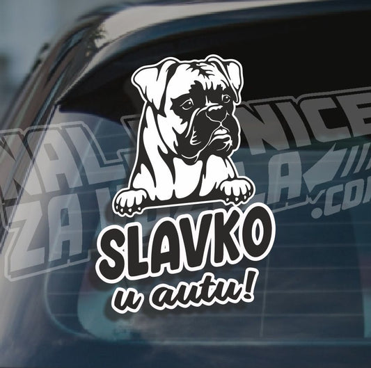 Naljepnica Ljubimac U Autu H17