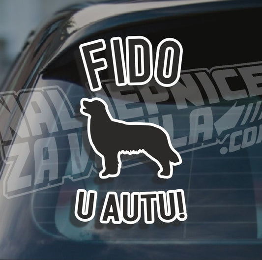 Naljepnica Ljubimac U Autu H78