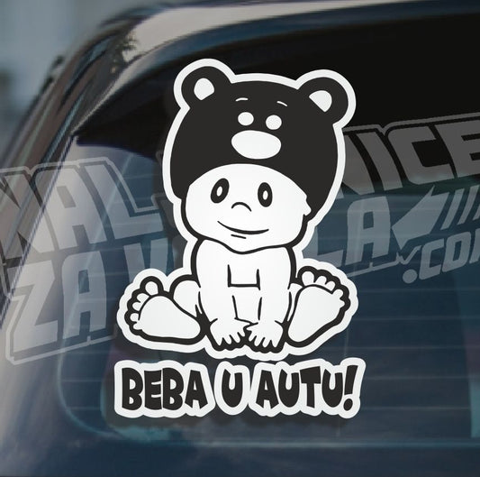 Naljepnica Beba U Autu Medod2P