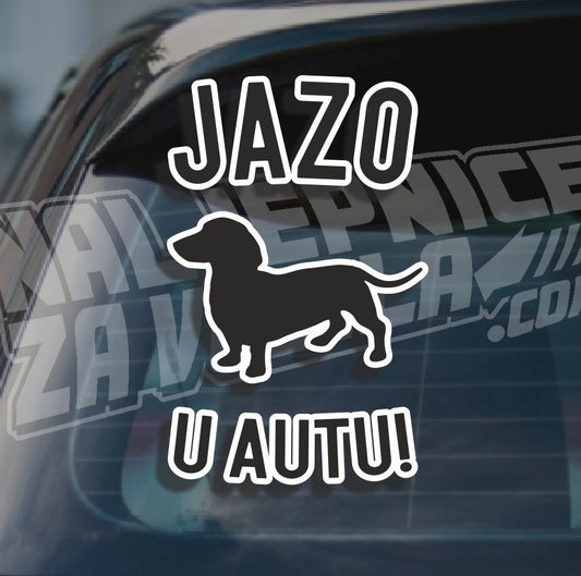 Naljepnica Ljubimac U Autu H79