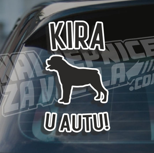 Naljepnica Ljubimac U Autu H72